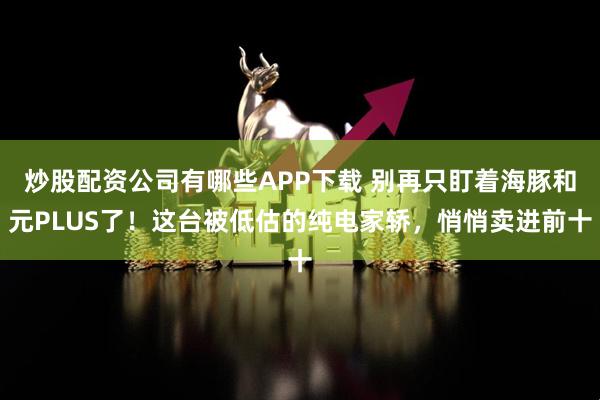 炒股配资公司有哪些APP下载 别再只盯着海豚和元PLUS了！这台被低估的纯电家轿，悄悄卖进前十